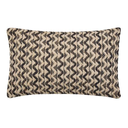Non Communiqué Noir Coussin Déco Fantaisie "Loumeo" 30X50cm