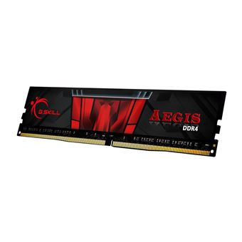 G.Skill AEGIS - DDR4 - module - 8 Go - DIMM 288 broches - 3200 MHz / PC4-25600 - CL16 - 1.35 V - mémoire sans tampon - non ECC - 1