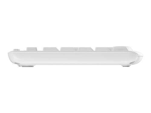 Logitech MK295 Silent - Toetsenbord en muis set - draadloos - 2.4 GHz - Italiaans - gebroken wit