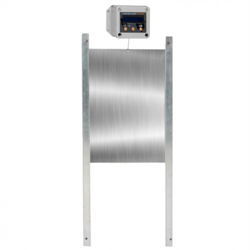 Porte automatique pour poulailler programmable heure et luminosité extérieure 33x50 CM