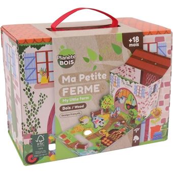 PLANETE Bois - Toupie Kaleidoscope - 030146-6 cm - Bois - Jeux d