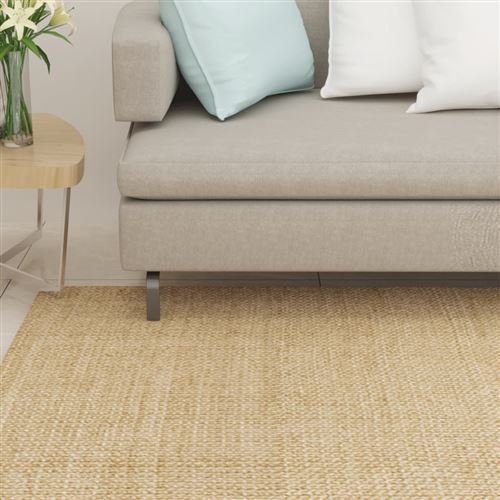 vidaXL Tapis Sisal naturel 66x100 cm