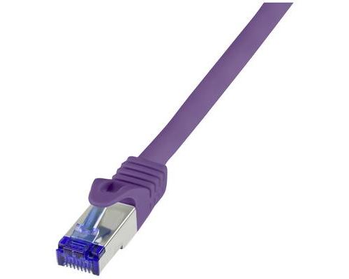 LogiLink C6A119S RJ45 CAT 6a S/FTP 20 m violet