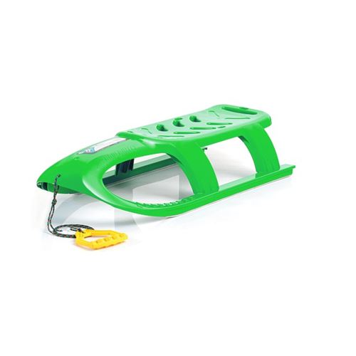 Luge en plastique vert patins en métal Prosperplast Bullet