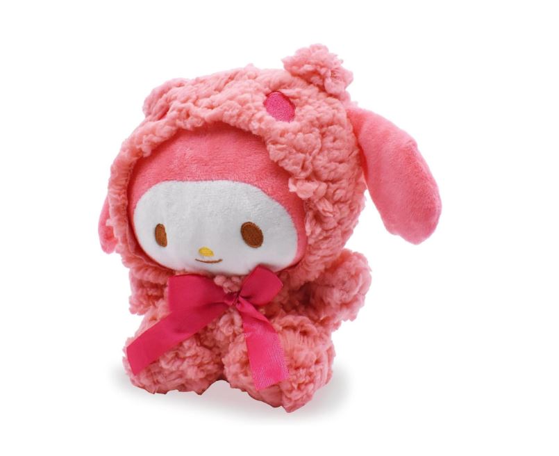 Sanrio Pochacco Hello Kitty Kuromi jouets en peluche mignon anneau en peluche jouets Kawaii bébé fête d'anniversaire cadeau enfants poupées pour fille enfant  26