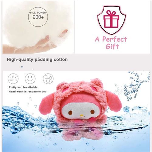 EKKONG Chiot Mignon Peluche, Poupée Chiot Mignon, 23cm Chiot Mignon Poupée En Peluche, Jouets Anime Jouet En Peluche Convient Aux Cadeaux De Fête D' Anniversaire De Noël Pour Enfants Filles