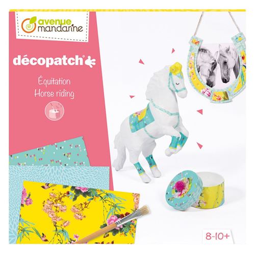 Avenue Mandarine Boîte créative Horse Riding