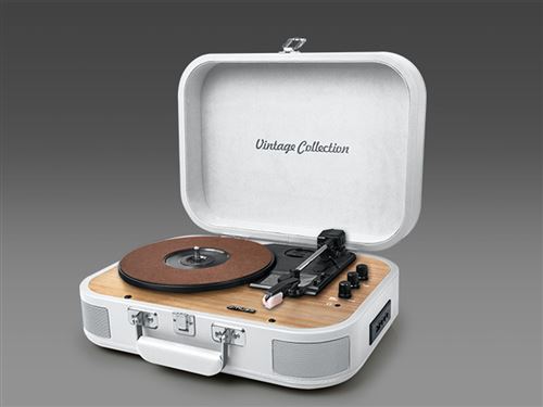 Crosley Mercury Platine Vinyle Bluetooth - Tourne Disque Vintage - Noir pas cher