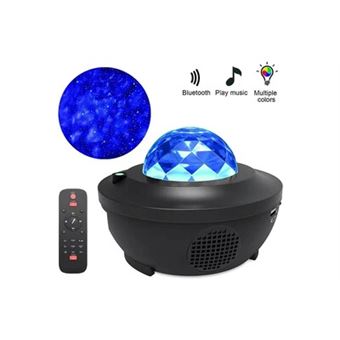 LED Projecteur Lumière Starry Sky Star Bluetooth Musique Veilleuse +  Télécommande