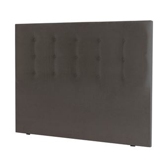 EPEDA Tête de lit Prestige 180cm tissé gris fumé