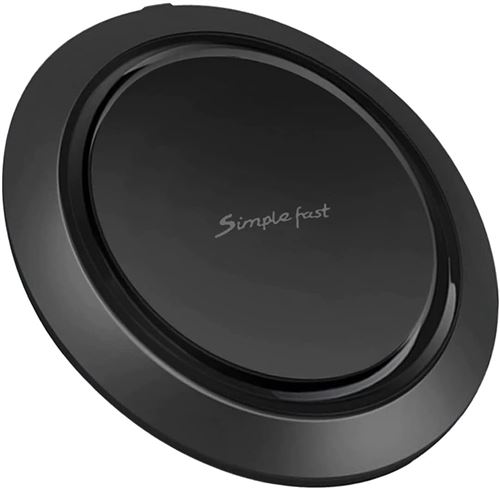 Chargeur Sans Fil, Chargeur Rapide Sans Fil 10W Compatible avec iPhone 12 Pro Max/12 Mini/SE(Noir)-Chronus