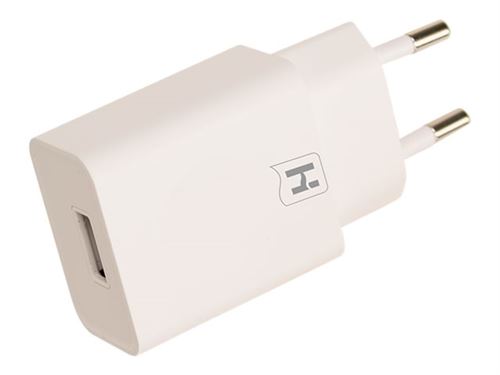 Hirschmann Multimedia INCA USB shop - Adaptateur secteur - CA 230 V - blanc