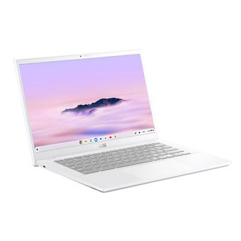Asus CX3402CBA-MW01424 - Chromebook 14 FHD (Intel Core i3-1215U, 8GB RAM, 128GB UFS, ChromeOS) - Pearl White - AZERTY Français - 1