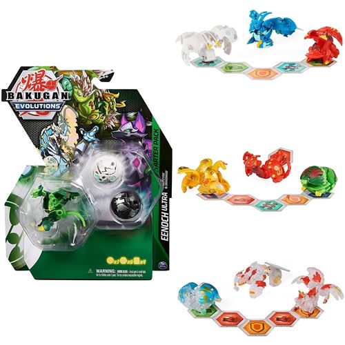 Bakugan Multicolore Figurine Spin Master 6063071 'Evolutions' Kit De Démarrage