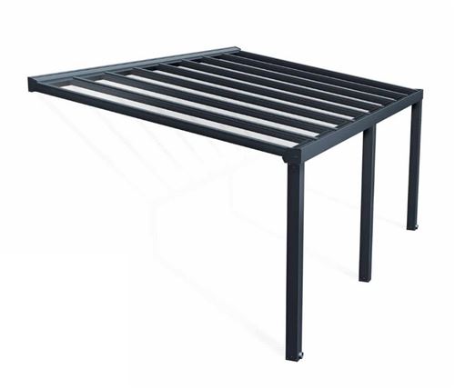 Couverture de patio Palram 705926 gris 3,4x5,9m