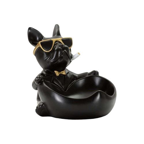 Mauro Ferretti Noir Statuette Chien - Image 3