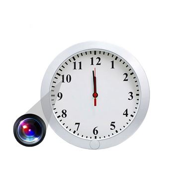 Horloge Caméra Espion Détecteur De Mouvement Nocturne IR Espionnage HD 720P + SD 4Go YONIS - 1
