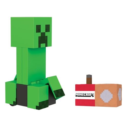 Non Communiqué Vert Minecraft - Figurine Radiocommandé Exploding Creeper 25 Cm