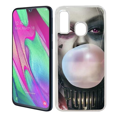 Coque pour Samsung Galaxy A40 -  Suicide Squad Harley Quinn Bubble Gum