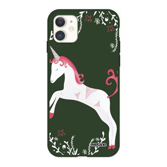 -4€98 sur Coque pour iPhone 11 Silicone Liquide Douce vert ...