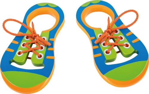 Small foot - 10152 - chaussures à lacer en bois