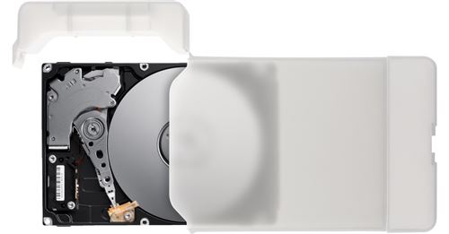 Storeva Klik Blanc 1 To - Boîtier USB 3.0 2,5 sans vis + HDD 2,5