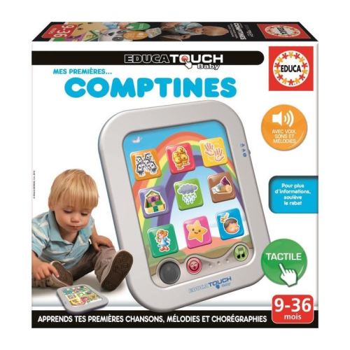 Educa touch baby mes premières comptines
