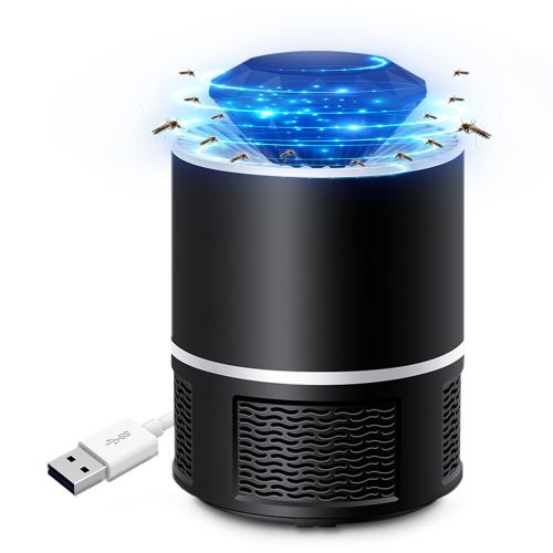 Électrique moustique tueur lampe usb alimentation anti-moustique piège LED nuit lumière lampe insecte tueur répulsif lumière-1