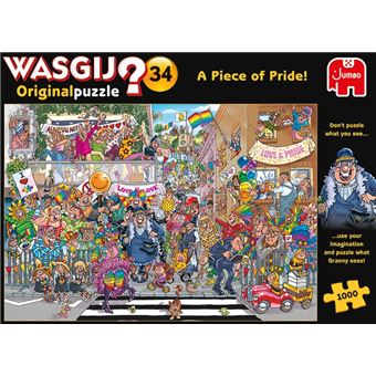 Puzzle 1000 pièces Diset Wasgij Original 34