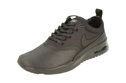 Nike Womens Air Max Thea Ultra PRM Running Trainers 848279 Sneakers Shoes (Uk 3 Us 5 1/2 Eu 36, Black Cool Grey 003)