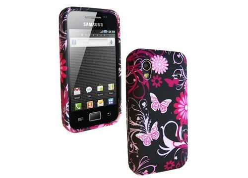 Housse SoftyGel Flower pour Samsung Galaxy Ace S5830