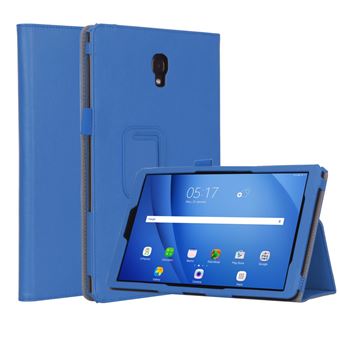 etui en pu bleu pour votre samsung galaxy tab a 10 5 2018 t590 t595