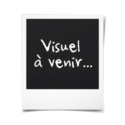 GELCO DESIGN Tapis antidérapant - 35x70 cm - Motif poisson - Blanc et majorelle
