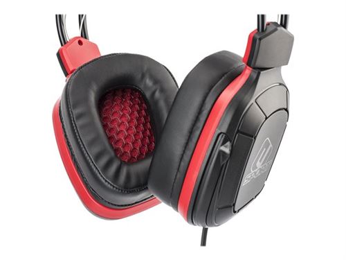SuBsonic Pro Gaming 50 - Red Sports Edition - micro-casque - circum-aural - filaire - jack 3,5mm