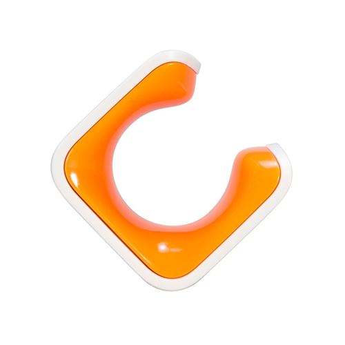 Clug clip vélo roadie pour le mur blanc/orange