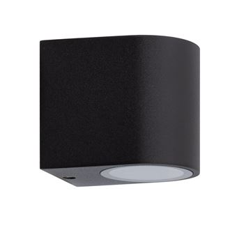 TechBrey Applique Murale Extérieure Aluminium Gala Noir - 1