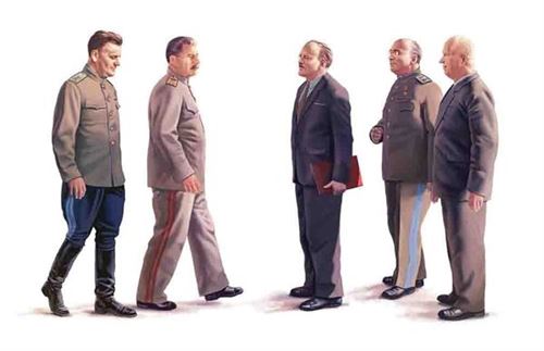 Stalin & Co. (5figures) - 1:35e - Icm