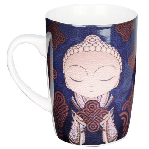 Tasse céramique de collection Little Buddha Bleu foncé