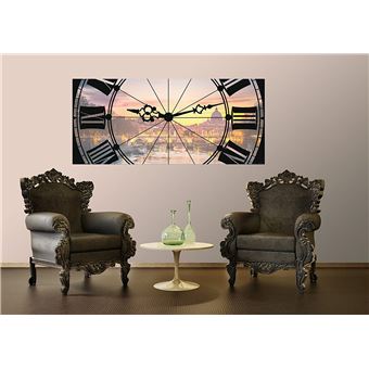 AG Design – Papiers Peints intissé – l'horloge – Tapisserie Photo – Poster Photo géant – 202 x 90 cm – 1 lés – FTNH 2738 - 1