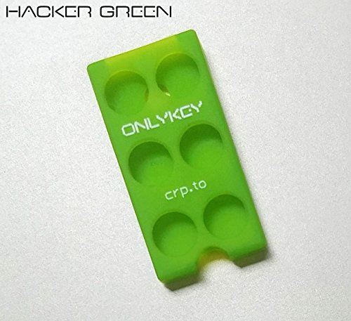 Onlykey Coque silicone Hacker Green