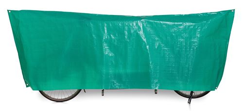 VK housse de protection pour vélo Tandem 110 x 300 cm vert