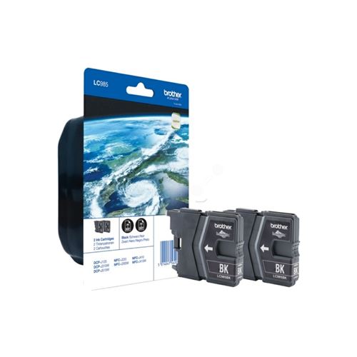 Brother LC985 Twin Pack cartouche d'encre 2 pièce Original Rendement standard - vue 5