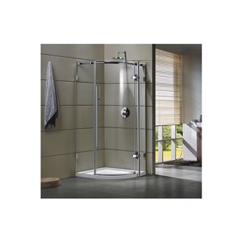 Paroi De Douche D Angle Ziros 80x80 Ou 90x90 Ou 100x100 Cm