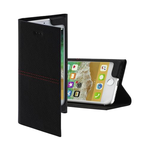 Étui portefeuille Red Sensation No. 6 pr iPhone 6/6s/7/8/SE 2020, noire