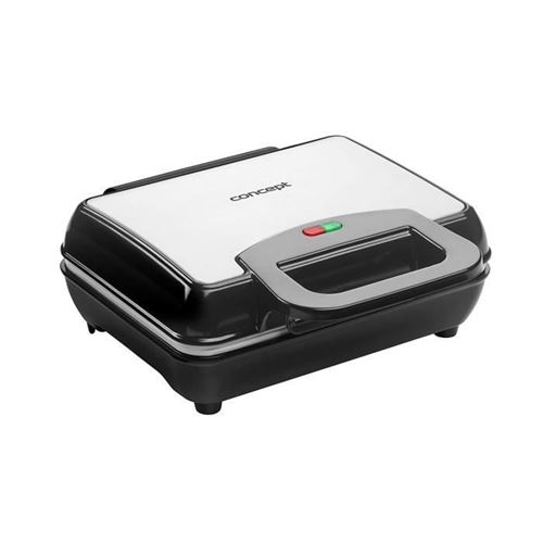 CONCEPT &eacute;lectrom&eacute;nager - VF3040 - Gaufrier, 1000 W, Noir