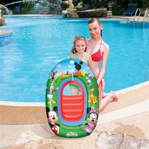Bateau gonflable enfant mickey