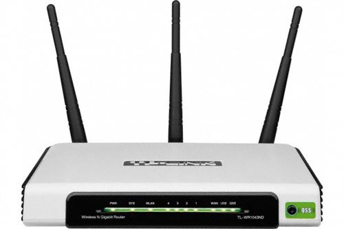 Tp-Link Tl-Wr1043Nd - Routeur Sans Fil - Commutateur 4 Ports - Gige - 802.11B/G/N - 2,4 Ghz