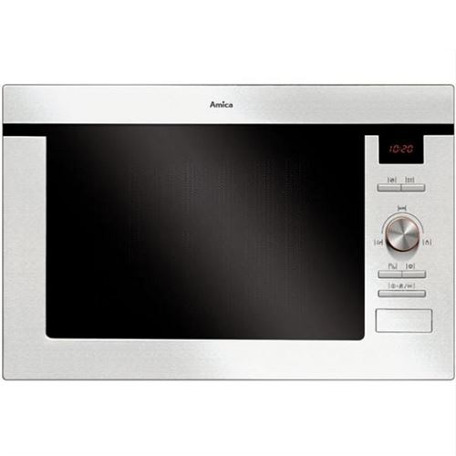 Four micro-ondes gril pose encastrable - 25L - 900W - Inox