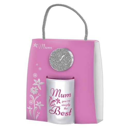 Sensations Mum - Coffret bougie (Taille unique) (Rose / argent) - UTSG18732