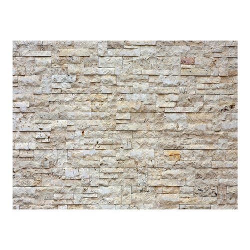 Beige bricks , photo murale intissée, 360x270 cm, 4 parts